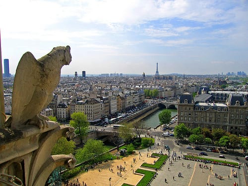 Pariz - pogled na grad