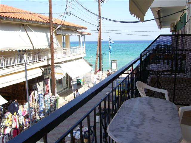 Vila Ksantos pogled sa terase