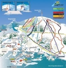 Pamporovo Ski mapa