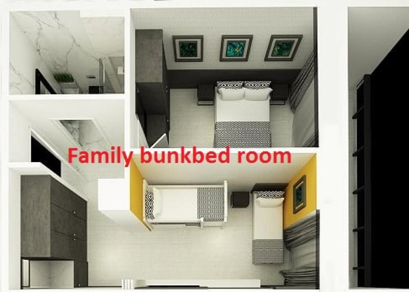 Family bunkbed room