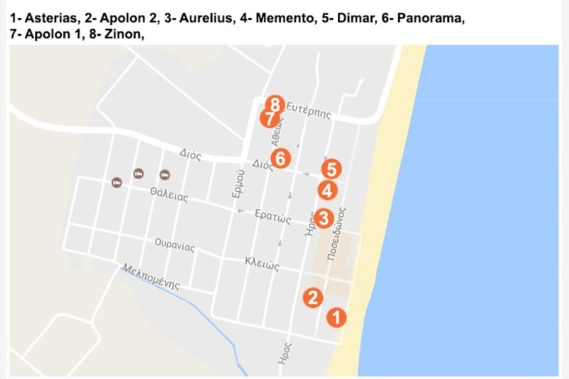 Vila Zinon, Olympic beach * Fun Travel Agency