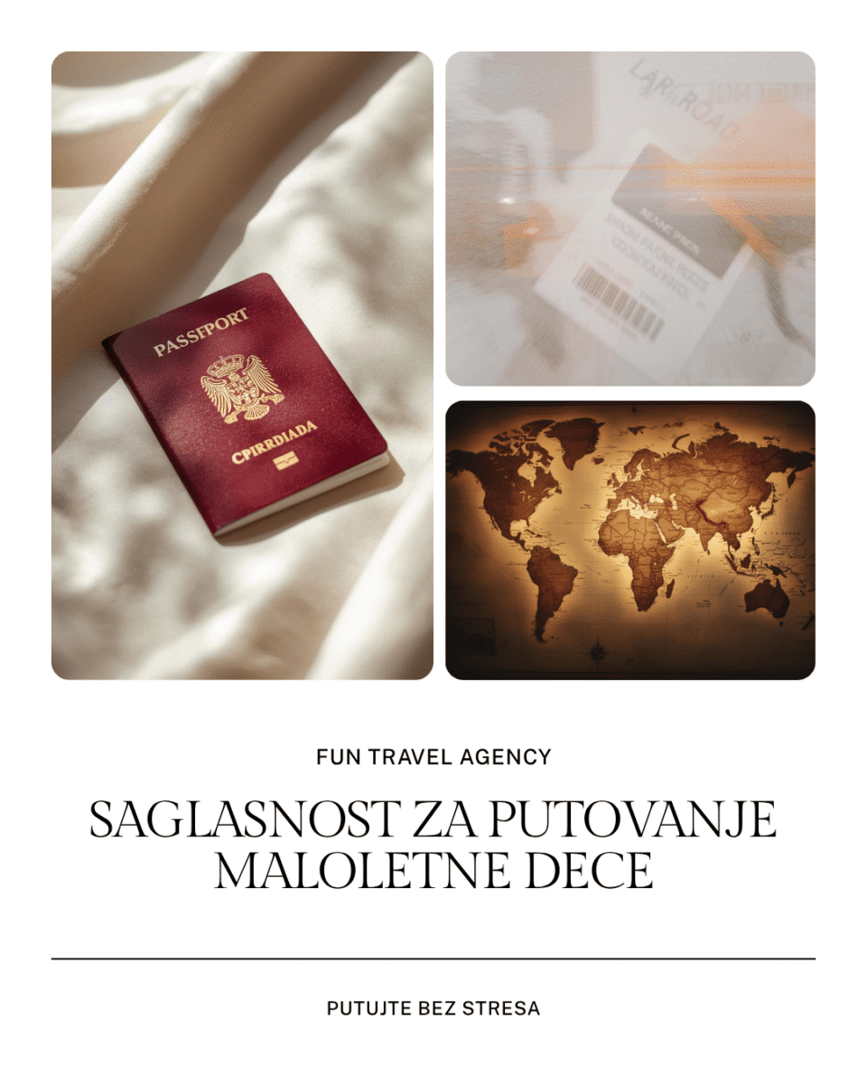 Saglasnost za putovanje maloletne dece