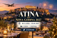 Atina Nova godina 2027 avionom