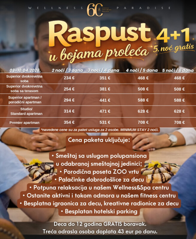 Paket Raspust u bojama proleća